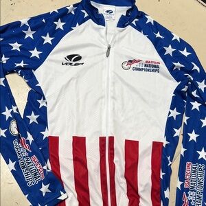 Women's USA Cycling National Championships Top - Red, White, and Blue